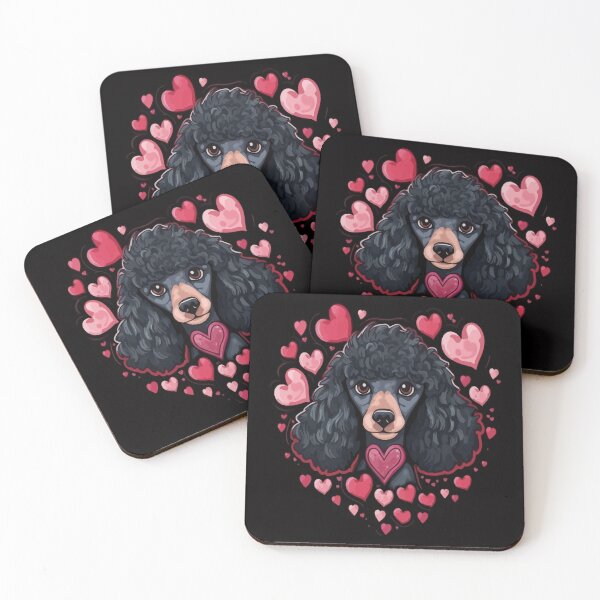Item preview, Poodle Valentine designed and sold by creativellashop.