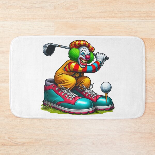 Item preview, Clown is playing golf - Crazy Golf designed and sold by Shtex.