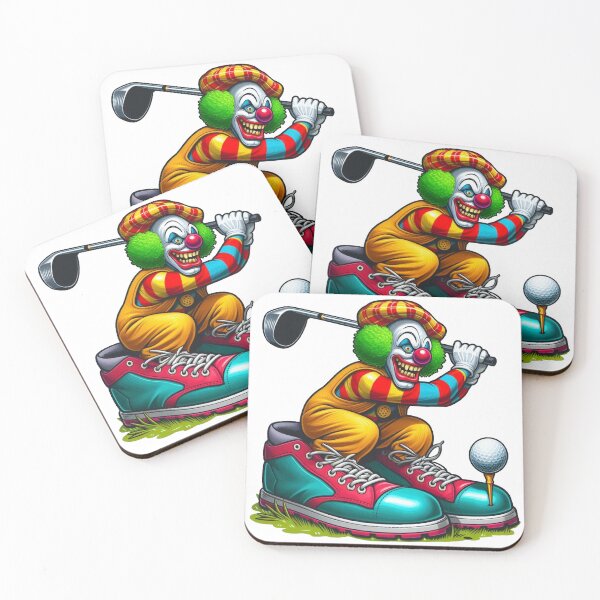 Item preview, Clown is playing golf - Crazy Golf designed and sold by Shtex.