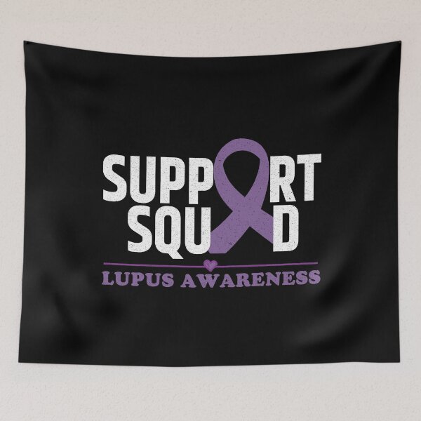 Item preview, Support Squad Lupus Awareness designed and sold by VerdePlantTees.