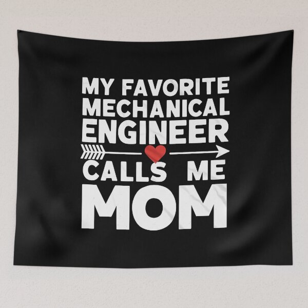 Item preview, Funny My Favorite Mechanical Engineer Calls Me Mom Engineer Mom Gift designed and sold by 07Art.