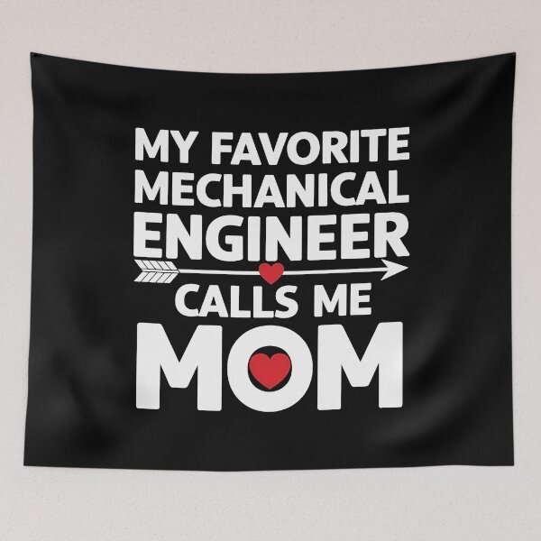 Item preview, Funny My Favorite Mechanical Engineer Calls Me Mom Engineer Mom Gift designed and sold by 07Art.