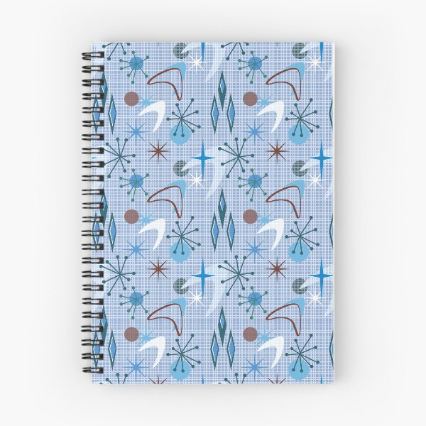Item preview, Baby Blue Retro 60's Geometric  designed and sold by Sharon Schwalbe.