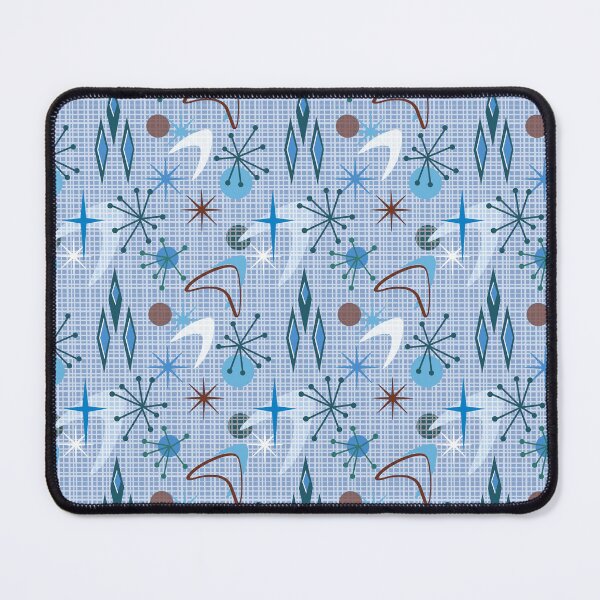 Item preview, Baby Blue Retro 60's Geometric designed and sold by Sharon Schwalbe.