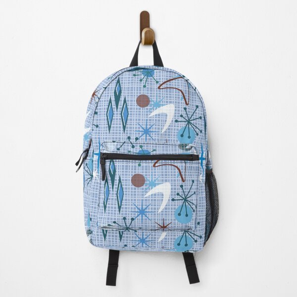 Item preview, Baby Blue Retro 60's Geometric  designed and sold by Sharon Schwalbe.