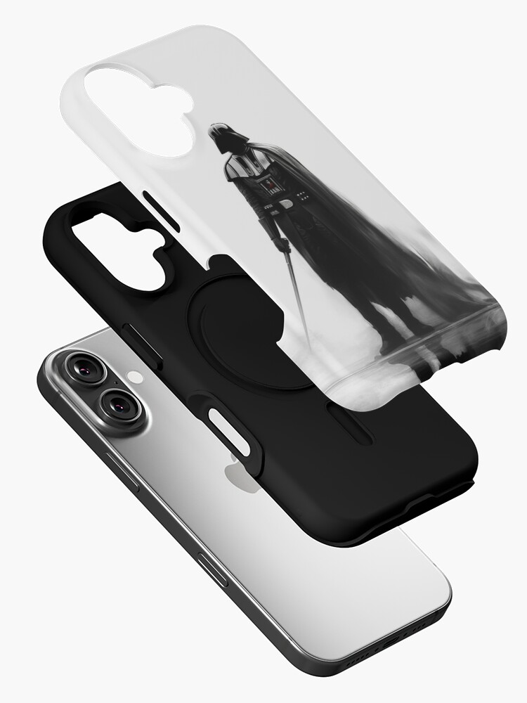 Imagen 2 de 4, Funda de iPhone con la obra señor vader, diseñada y vendida por NoobsDesign.