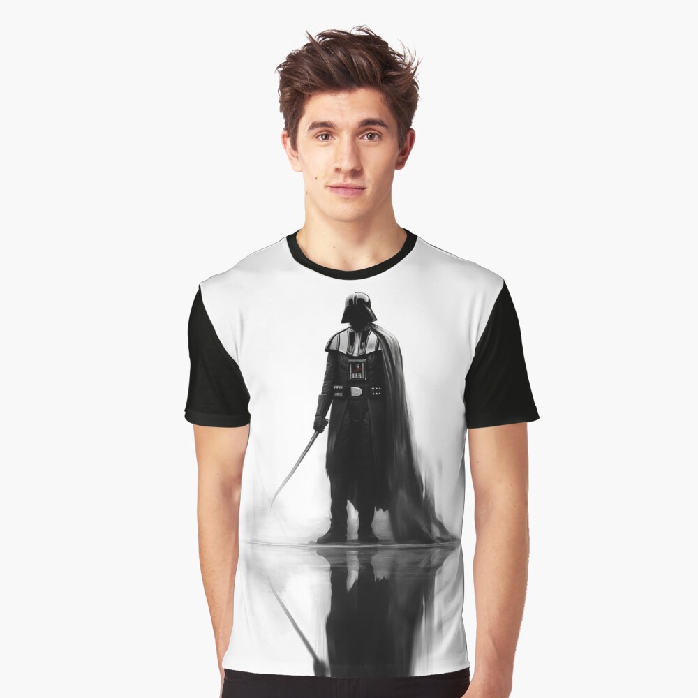 Vista previa del artículo con la obra «Camiseta gráfica», diseñado y vendido por NoobsDesign.