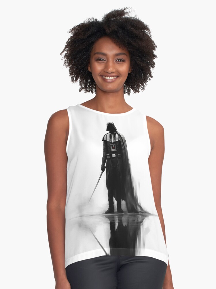 Vista previa del artículo con la obra «Blusa sin mangas», diseñado y vendido por NoobsDesign.