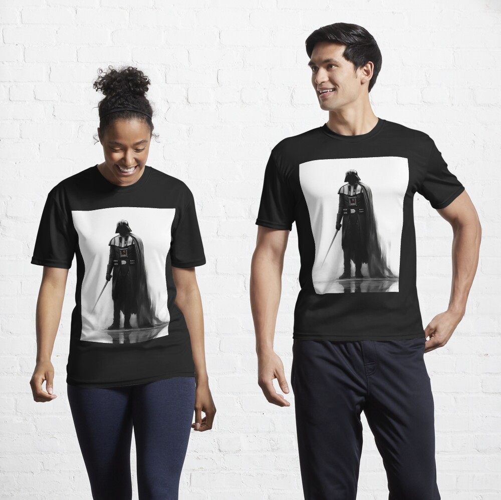 Vista previa del artículo con la obra «Camiseta deportiva», diseñado y vendido por NoobsDesign.