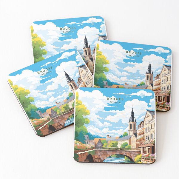 Item preview, Bruges: Belgium's Charming Medieval City designed and sold by NeuralVibe.