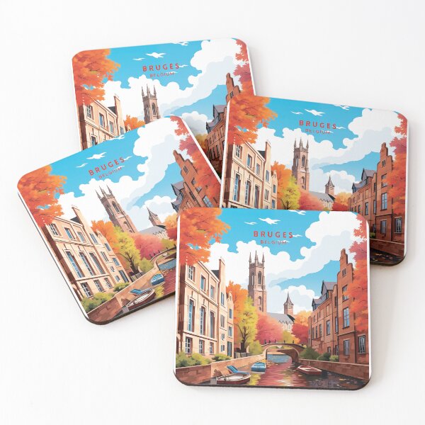 Item preview, Bruges: Belgium's Medieval Masterpiece designed and sold by NeuralVibe.
