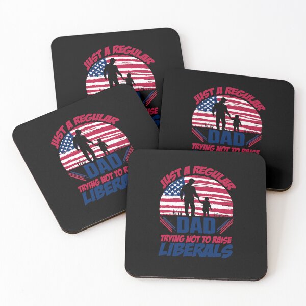 Item preview, Funny Just A Regular Dad Trying Not To Raise Liberals Father's Day designed and sold by 07Art.