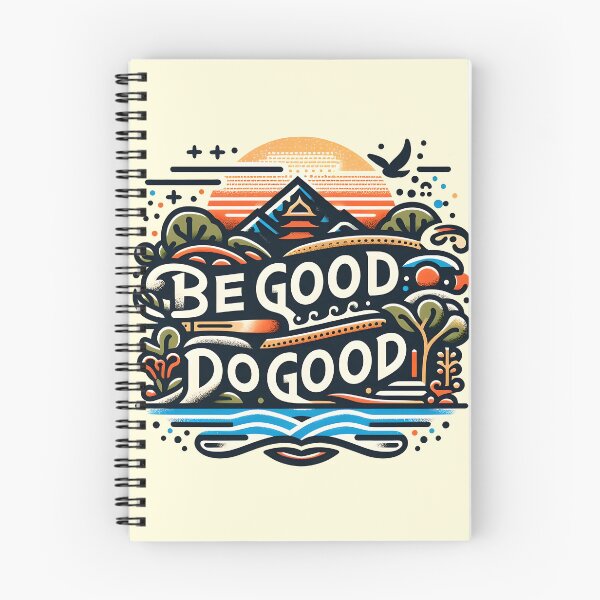 Item preview, be good do good, typography designed and sold by maxmaj.