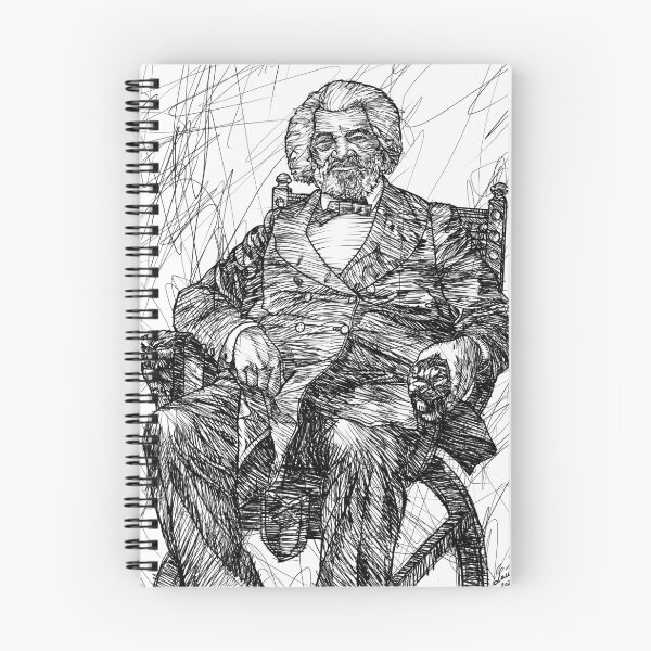 Item preview, FREDERICK DOUGLASS ink portrait .3 designed and sold by lautir.
