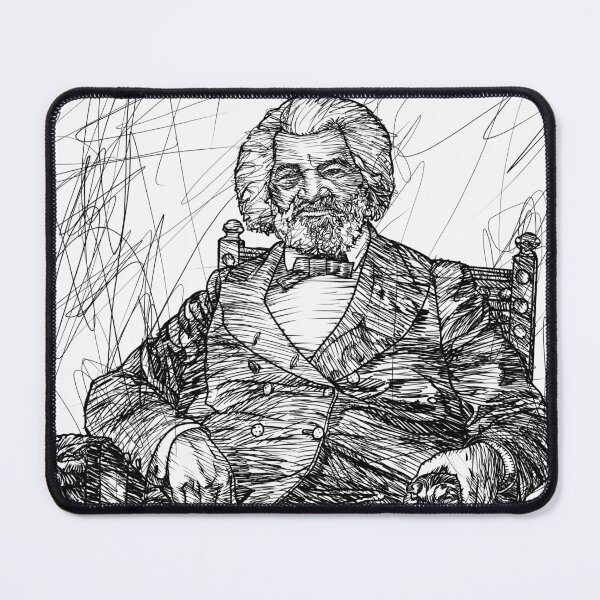 Item preview, FREDERICK DOUGLASS ink portrait .3 designed and sold by lautir.
