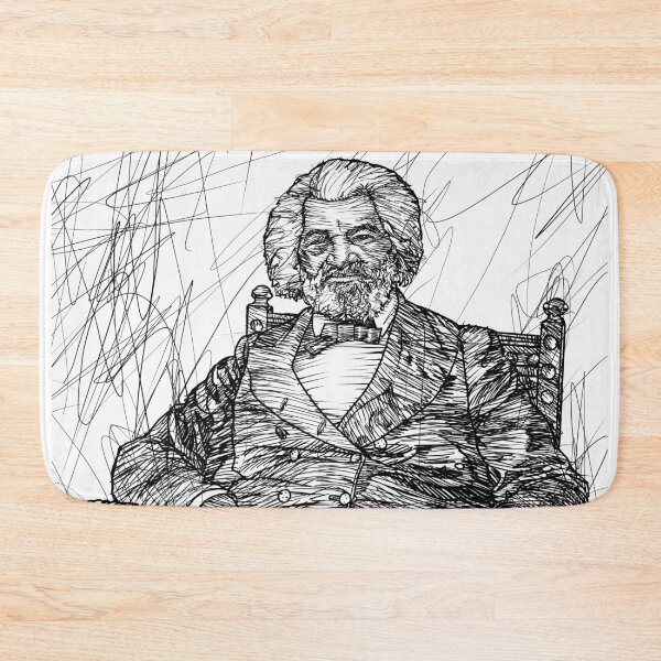Item preview, FREDERICK DOUGLASS ink portrait .3 designed and sold by lautir.