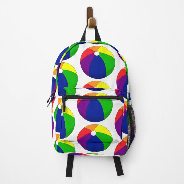 Item preview, Beach Ball Bright Rainbow designed and sold by Whylimecreates.