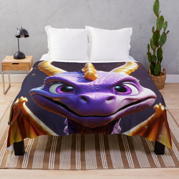 Item preview, Spyro Fantasy Purple Dragon designed and sold by orionlodubyal.