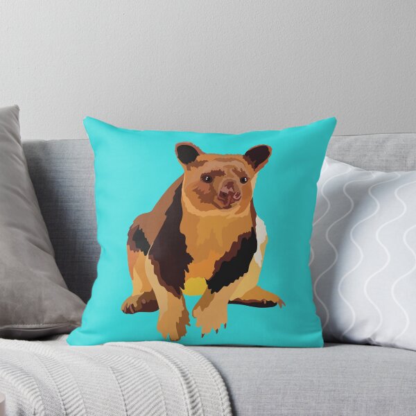 Item preview, G is for Goodfellow Tree Kangaroo ,Goodfellow’s Tree Kangaroo – Vibrant Arboreal Marsupial Wildlife Illustration designed and sold by PrettylittlepastelUk.
