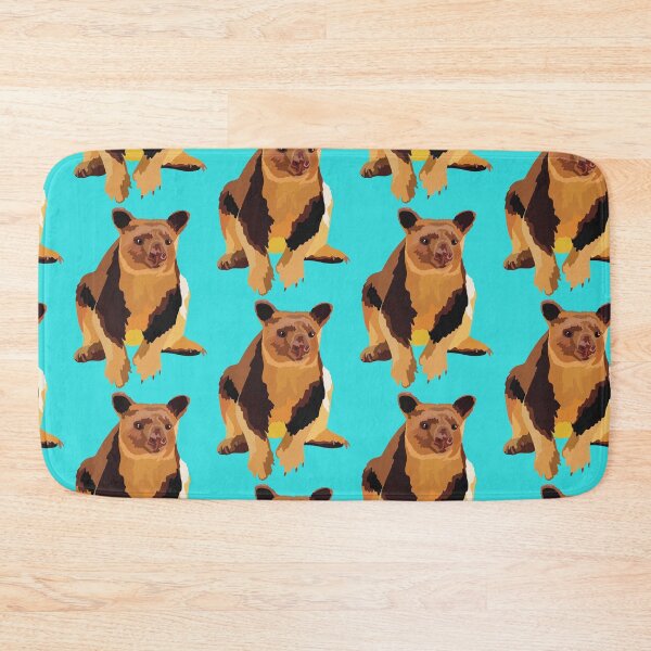 Item preview, G is for Goodfellow Tree Kangaroo ,Goodfellow’s Tree Kangaroo – Vibrant Arboreal Marsupial Wildlife Illustration designed and sold by PrettylittlepastelUk.