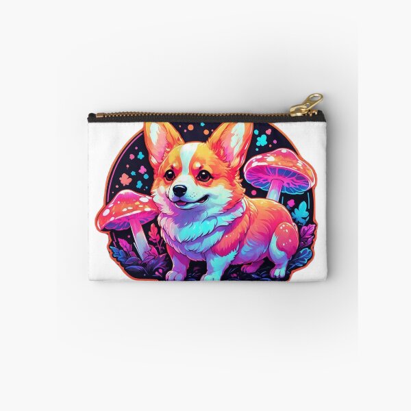 Item preview, Cute Mystical Mushroom Corgi designed and sold by LevCreates.