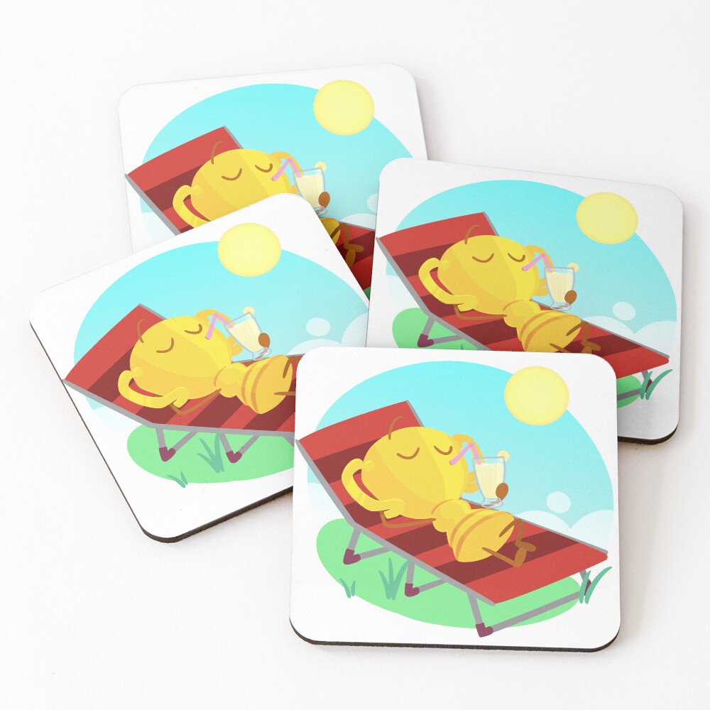 Item preview, Coasters (Set of 4) designed and sold by PuppyRelp.