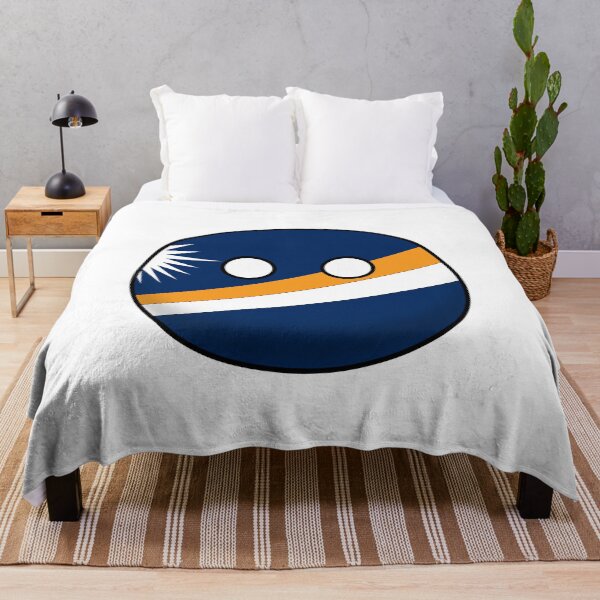 Aperçu de l'œuvre Countryball des Îles Marshall créée et vendue par Candie-Shop.