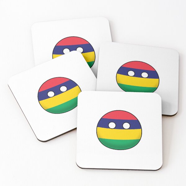 Item preview, Mauritius Countryball designed and sold by Candie-Shop.