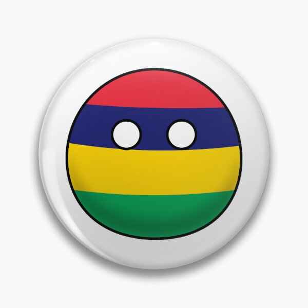 Item preview, Mauritius Countryball designed and sold by Candie-Shop.