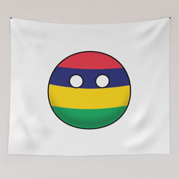 Item preview, Mauritius Countryball designed and sold by Candie-Shop.