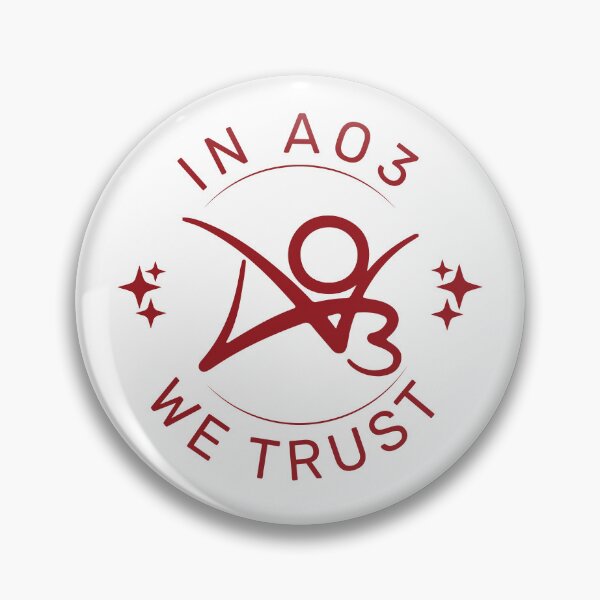 Item preview, In AO3 We Trust designed and sold by ClarkeHolanda.