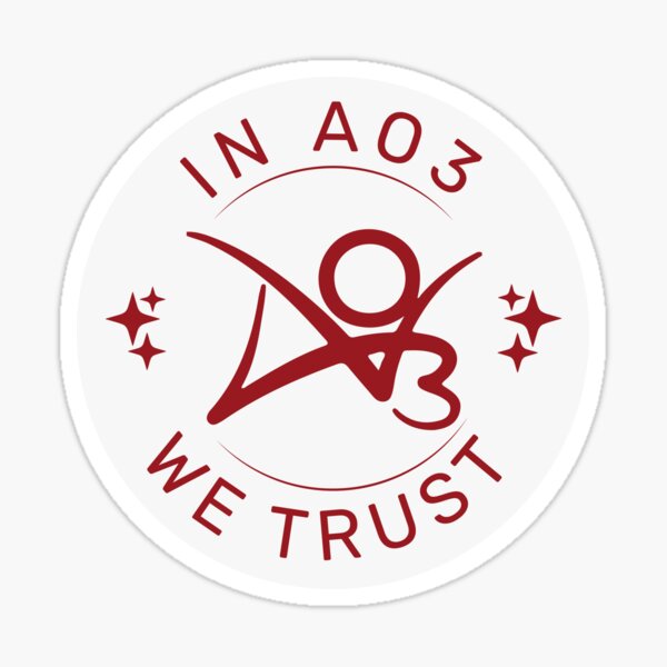 Item preview, In AO3 We Trust designed and sold by ClarkeHolanda.