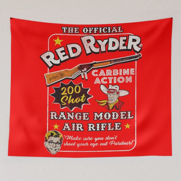 Item preview, Christmas Story Official Red Ryder Carbine Action 200 Shot Range Model Air Rifle designed and sold by Alema Art.