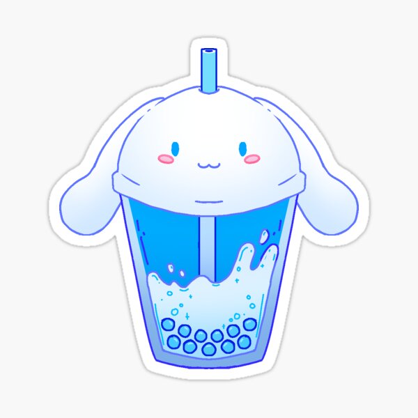 Vista previa del artículo con la obra «Copa Cinamoroll Boba», diseñado y vendido por ChiveyBabey.