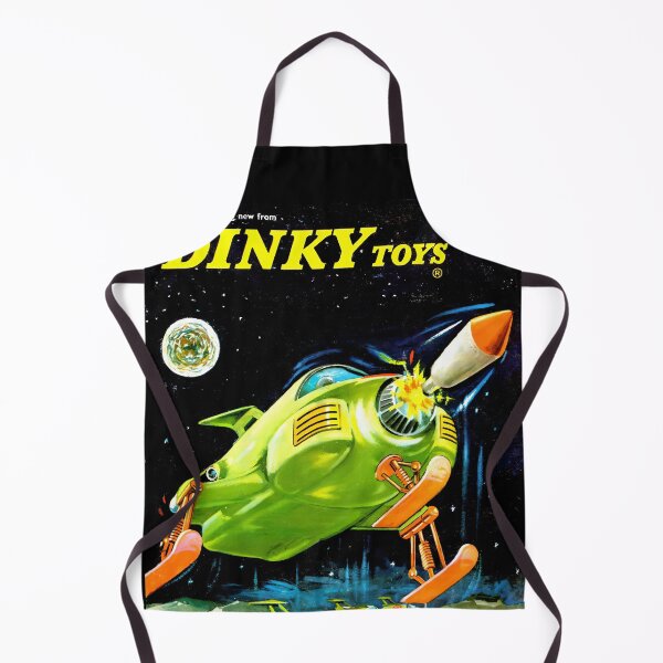 Item preview, Vintage Dinky Toys Collector's Dream Advertisement - UFO Retro Toy Enthusiast Decor designed and sold by Very Peculiar.