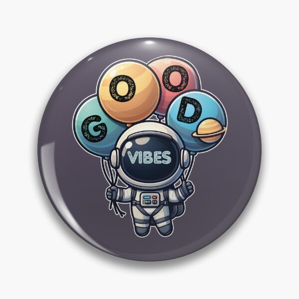 Item preview, Good vibes Balloon Astronaut designed and sold by The magic  Yellow bus.