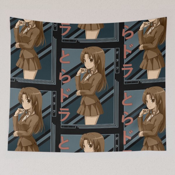 Item preview, Ami Kawashima Toradora Retro Blue Black Design  designed and sold by Wafusaurus.