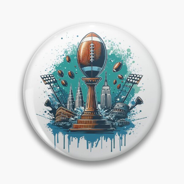 Item preview, Vintage Football Design: Cityscape Backdrop designed and sold by TeddieDean-shop.