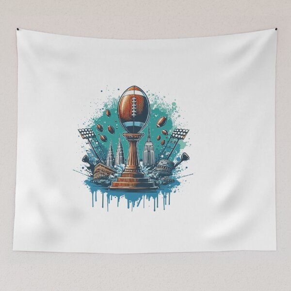 Item preview, Vintage Football Design: Cityscape Backdrop designed and sold by TeddieDean-shop.