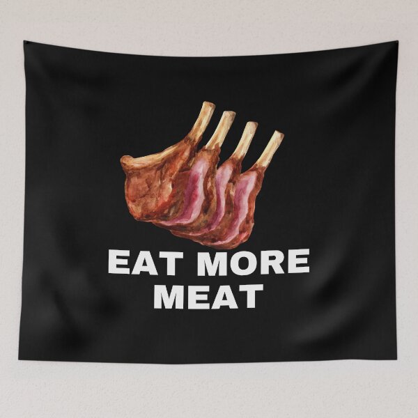 Item preview, Eat more meat designed and sold by manandi1.