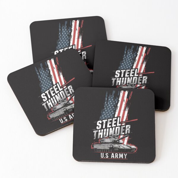 Item preview, Steel Thunder - U.S. Army Tank - Veterans Day T-Shirt designed and sold by HOMEDESIGNPRINT.