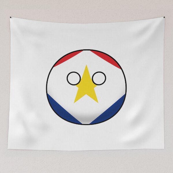 Item preview, Saba Countryball designed and sold by Candie-Shop.