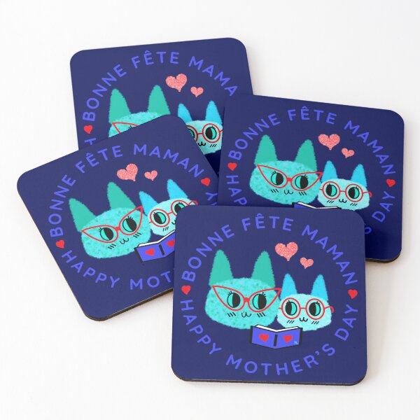 Item preview, Bonne Fête Maman / Happy Mother’s Day designed and sold by chowlet.