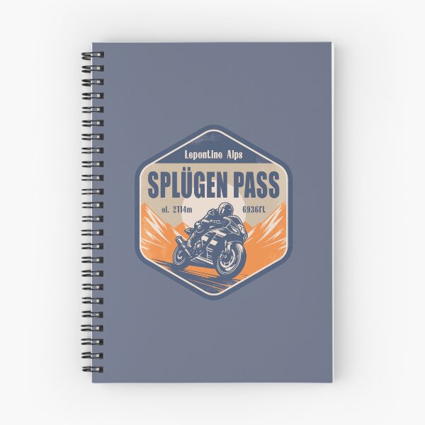 Item preview, Splugen Pass Austria-Italy Motorcycling Mountain Design designed and sold by CynthiaGraphics.