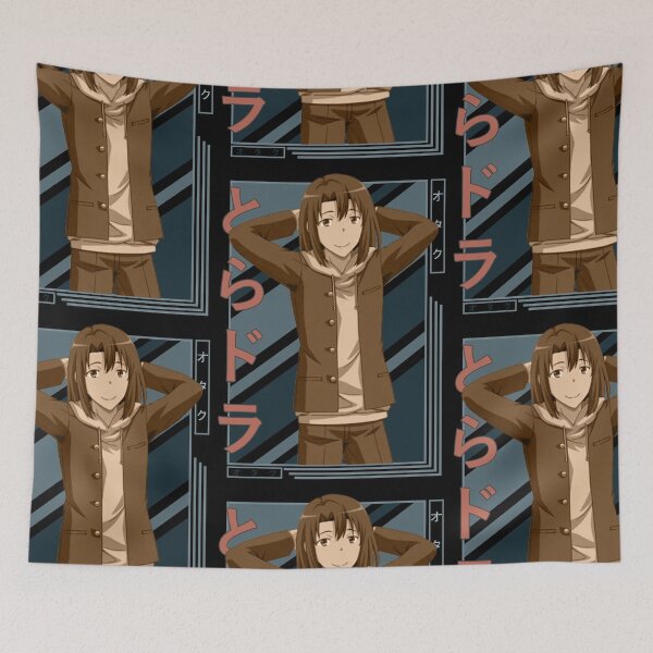 Item preview, Koji Haruta Toradora Retro Blue Black Design designed and sold by Wafusaurus.
