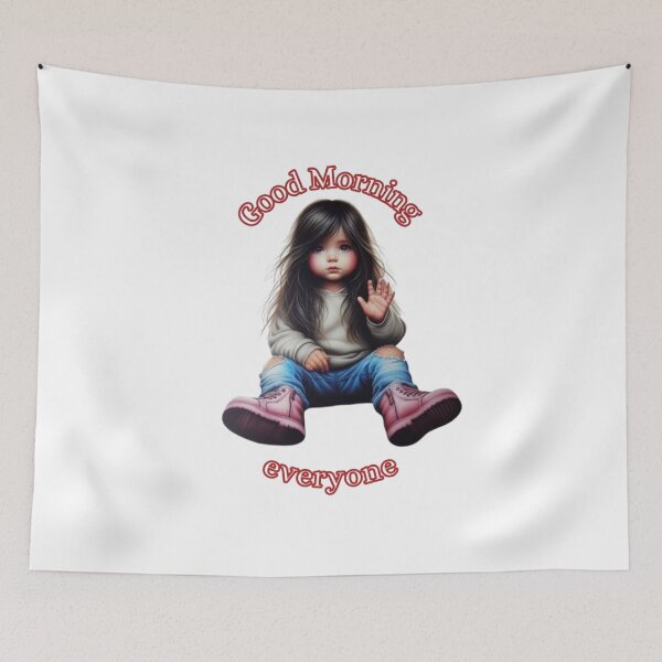 Item preview, “Good morning, everyone” designed and sold by CHRIST5000.