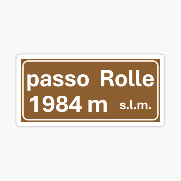 Item preview, passo Rolle Dolomites montains Italy designed and sold by sticket-travel.