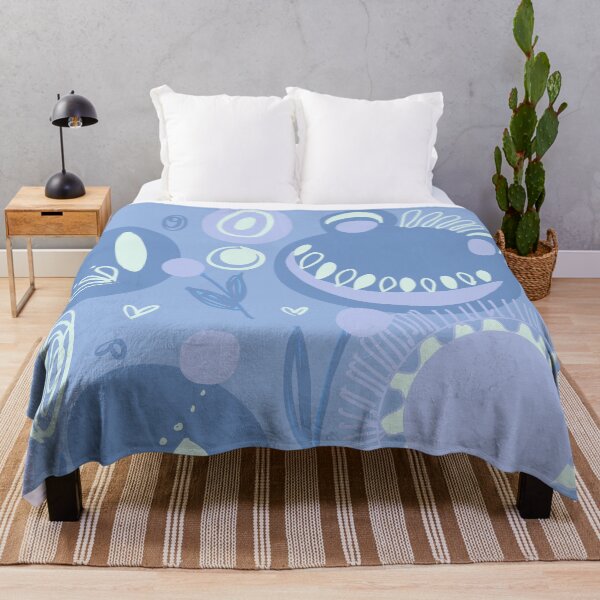 Item preview, UNIMATKA Blue Whimsical Dreamscape designed and sold by LuovaSieluART.