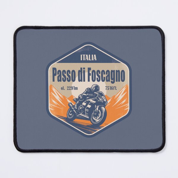 Item preview, Foscagno Pass Italy Motorcycling Mountain Design designed and sold by CynthiaGraphics.