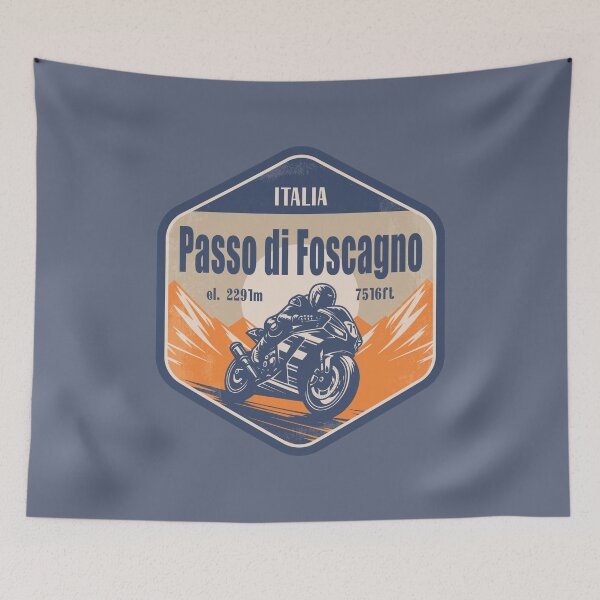 Item preview, Foscagno Pass Italy Motorcycling Mountain Design designed and sold by CynthiaGraphics.